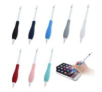 DECORNIJIA Funda De Silicona para Lápiz Stylus Textura Antideslizante Protección para Pencil Color Azul Oscuro Reduce La Fatiga Mano Desgaste Diario