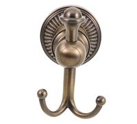 DECORNIJIA Gancho de Pared Vintage con Ganchos Doble Rústico y Resistente para Colgar Abrigos Bolsos y Sombreros Montaje Fácil sin Daño para Baño Dormitorio y Cocina