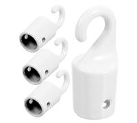 DECORNIJIA Gancho de Punta de Varilla para Persianas 4 Piezas Metal Resistente Repuesto Decoración Hogar Ventana Funcional Sencillo Uso