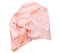 DECORNIJIA Gorro de Dormir Satén para Mujer Doble Elástica Protector para Cabello Rizado Cómodo y Cuida Tu Pelo y Funda de Almohada