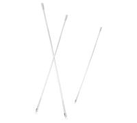 DECORNIJIA Juego de 3 Varillas Acrílicas para Persianas 15 19 y 21 Pulgadas Palo Ciego Transparente Ganchos Repuesto para Reparación y Ajuste de Persianas Verticales en Hogar