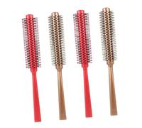 DECORNIJIA Juego de 4 Peines de Peinado Redondos Antiestáticos de Abs Duraderos para Herramienta de Peluquería, Accesorios de Moda Ideales como Regalos para Hombres y Mujeres Color Aleatorio