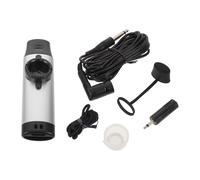 DECORNIJIA Kazoo Electrónico Profesional de Metal Dk-83 Plata Instrumento Musical Portátil para Principiantes Fácil de Tocar Tamaño Compacto para Fiestas y Presentaciones en Guitarra o