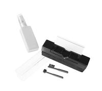 DECORNIJIA Kit de Limpieza para Tocadiscos Cepillo Antiestático para Discos de Vinilo Limpiador Líquido y Accesorios para Cuidado Completo y Eliminación de Polvo