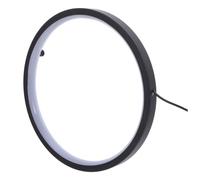 DECORNIJIA LED Light Ring Lámpara Estatua Zen con Soporte Quemador de Incienso Cascada Aromaterapia Decorativa para Mesa de Té Sala y Oficina Luz USB Colores