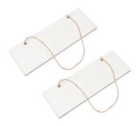 DECORNIJIA Letrero Colgante para Puerta de Madera para Sublimación, Colgadores DIY Funcionales y Duraderos para Oficina, Tienda y Habitación