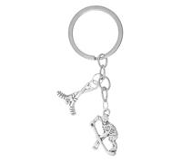 DECORNIJIA Llavero de Hockey Resistente Colgante Deportista para Mochila Bolso Monedero Accesorio Multipropósito Fiesta