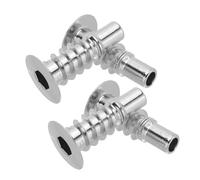 DECORNIJIA Manga de Bisagra de Aleación para Sofá Cama 4 Piezas, Inserto Reforzado para Herrajes de Reposacabezas, Accesorios de Muebles para Reparación y Ajuste de Bisagras