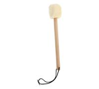 DECORNIJIA Maza para Bombo con Mango de Madera y Cabeza de Felpa Accesorio Ligero para Instrumentos de Percusión Enseñanza y Práctica Musical