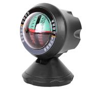 DECORNIJIA Medidor de Pendiente Digital para Vehículo Inclinómetro Multifuncional de Vidrio y Metal Indicador de Nivel Compacto para Actividades al Aire Libre como Conducción Navegación y