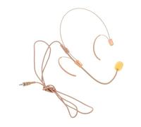 DECORNIJIA Micrófono de Auricular Cable para Hablar y Cantar, Cómodo y Fiable Diadema Ajustable Adecuado para Guías y Profesionales en Teatros y Conferencias
