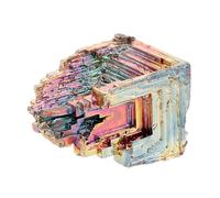 DECORNIJIA Muestra De Cristal De Bismuto Irregular Espécimen De Mineral De Bismuto Para Decoración De Escritorio