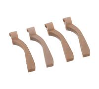 DECORNIJIA Palanca de Ajuste Cónica para Cortadora de Pelo 8148/8591, 4 Piezas, Color Café, Accesorio Resistente para Ajuste Preciso en Herramientas de Corte Profesional