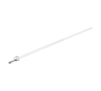 DECORNIJIA Palanca para Cortinas de Acrílico Transparente de Barra Resistente para y Cortineros Accesorio Práctico para Colgar Cortinas Hogar u Oficina