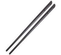 DECORNIJIA Palillos Pelo Antiguo Negros 2 Piezas Madera Natural para Moños Tradicionales Femeninos y Masculinos en Festivales y Uso Diario