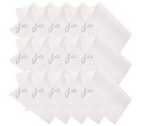 DECORNIJIA Papel para Envolver Flores 10 Hojas Color Blanco Kraft para Ramos y Bouquets Papel de Obsequio para Flores Floristerías y Eventos como Bodas y Cumpleaños