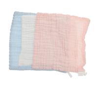 DECORNIJIA Paquete de 3 Toallitas para Eructar de Algodón Muselina, Super Suaves y Transpirables, Ideales para Lavar la Cara y Cuidar a Bebés y Padres