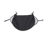 DECORNIJIA Parasol para Cochecito de Ñiño de Licra Negra, Protección Solar Amplia Cobertura para Uso al Aire Libre, Funda Resistente y Ajustable