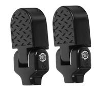 DECORNIJIA Pedal Trasero Plegable para Bicicleta Aluminio Resistente Reposapiés Cómodo Accesorio para Color Aleatorio