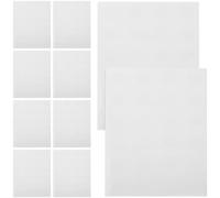 DECORNIJIA Pegatinas Adhesivas de Detección UV Cambio de Color para Protección Solar, 10 Hojas Negras, Ideales para Deportes al Aire Libre y Prevención de Problemas Cutáneos