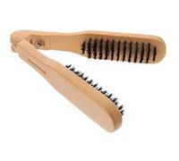 DECORNIJIA Peine De Cerdas De Jabalí Para Alisar El Cabello Plancha De Pelo Manual Peine De Madera Para Cabello Cepillo De Pelo Diario