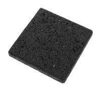DECORNIJIA Piedra Volcánica para Barbacoa Coreana de 10x10x1,5 Cm Parrilla de Piedra Natural para Cocinar Verduras y Carne Placa Antiadherente para Horno y Cocina Interior para Asar