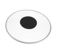 DECORNIJIA Piel de Batería Transparente de 10 Pulgadas con Puntos Reforzados y Anillo de Armónicos para Práctica y Ensayos, Diseño Portátil y Fácil Instalación