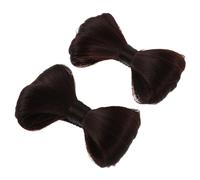 DECORNIJIA Pinzas para Moños Lazo Mini 2 Piezas Clip Postizo para Peluca Horquillas Pequeñas de Forma de Pato Color Marrón Claro Accesorio para Peinados Casuales y Fiestas de Mujer y Niña