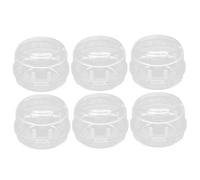DECORNIJIA Protector Transparente Material Pp de Alta Resistencia 6 Piezas para Cocina de Gas Fácil de Instalar, Adecuado para Seguridad Hogar Cocina