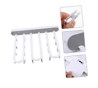 DECORNIJIA Rack para Ropa Interior Plegable Multifunción con Diseño de Botón Resistente y Secador Doméstico para Calcetines y Prendas Pequeñas Color Gris