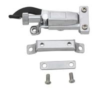 DECORNIJIA Regulador Metálico Ajustable para Caja de Batería, Accesorio de Percusión para Marcha, Tensor de Bordones Compatible, Pieza de Repuesto Resistente, Color Plateado, 1 Unidad