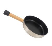 DECORNIJIA Sartén Antiadherente Portátil Mango Desmontable De Acero Inoxidable para Camping, Sartén Pequeña para Huevos y Tortillas, Utensilio Multifunción para Cocina Al Aire Libre