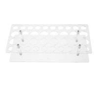 DECORNIJIA Soporte de Acrílico Transparente para Perfumes con Huecos Organizador de Fragancias para Tocador y Estantes Expositor de Botellas para Almacenamiento Hogar y Tienda