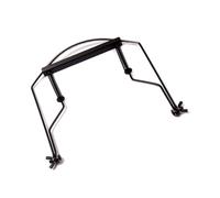 DECORNIJIA Soporte Para Armónica De 10 Agujeros, Mástil De Acero Inoxidable Negro, Accesorio Ajustable y Resistente Para Instrumentos Musicales, Soporte Cómodo Para Manos Libres En Interpretación