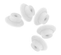 DECORNIJIA Tapones de Drenaje de Goma para Congelador Horizontal 5 Unidades Sello Resistente al Frío para Orificios de Drenaje de Refrigeradores y Enfriadores Protección contra Fugas y