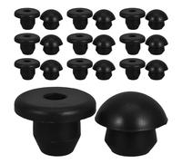 DECORNIJIA Tapones de Goma para Llenado de Aceite de Gato Hidráulico 40 Piezas 20 Tipo Original 20 Cabeza Plana Caucho Resistente Antifuertes para Gatos de Piso y Botella en