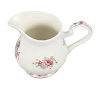 DECORNIJIA Taza de Cerámica con Asa para Leche y Salsa, Jarra Versátil Resistente al Calor, Boca Ancha para Fácil Limpieza, Capacidad Adecuado para Uso Diario en Cocina y Restaurante, Porta