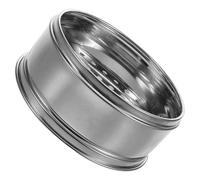 DECORNIJIA Vaporera de Acero Inoxidable Engrosado 15.6 Cm sin Orejas para Cocinar Alimentos al Vapor, Bandeja Multifunción para Verduras, Panecillos y Comida de Ñiño, Uso Comercial