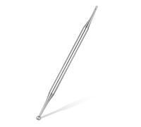 DECORNIJIA Varilla De De Inoxidable Pequeña, Palo De Masaje Metálico Individual, Herramienta De Masaje Puntual Para Relajación y Circulación Sanguínea, Uso Doméstico y Portátil