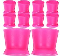 DECORNIJIA Vasos Pequeños Desechables con Base Estable 300 Piezas de Tatuaje y Pigmentos, Contenedores Prácticos para Suministros y Maquillaje Permanente