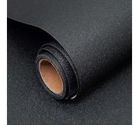 Decoroom Papel Adhesivo Para Mueble Vinilos Para Muebles Negro Mate 40X600 cm PVC Material Armario Decorativo Encimeras Mostradores de Bar Pegatinas de Renovación de Muebles