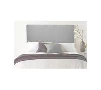 DecorQUALITY Cabecero tapizado Liso Antimanchas o Polipiel. Fabricantes Todas Las Medidas Y Colores. Cabezal Acolchado Juvenil Matrimonio (Gris, 180 * 70)