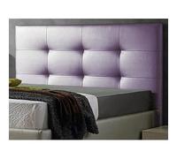 DecorQUALITY ED Cabecero Cama 105 Cabezal Acolchado cabeceros tapizado cabecera Polipiel cómodo Moderno y Resistente Mod. Texas Todas Las Medidas y Colores (Morado, 105 * 70)