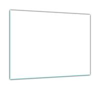 decorwelt | Cubierta de vitrocerámica blanca 60 x 52 cm, 1 pieza universal protectora para placas de cocina de cristal, inducción, protección contra salpicaduras