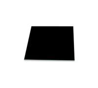 decorwelt | Placa protectora de vitrocerámica, color negro, 60 x 52, 1 pieza, universal, para placas de vidrio, inducción, protección de cocina, decoración, tabla de cortar, protección contra
