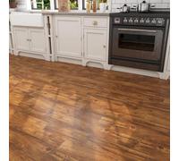 Decotalk Suelo Vinilo Efecto Madera Marron 90X15cm Dicke 1.66 mm 4.73m² -35 Stück Vinilos Cocina Azulejos Pegatinas de Baldosas Adhesivas Suelo Dormitorio Suelos Vinilo Rollo Habitacion Garaje