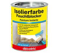 Decotric Isolierfarbe Blanco 0,75L Aislado Nicotina,Manchas,Humedad