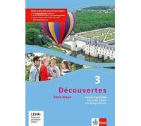 Découvertes Série bleue 3. Cahier d'activités mit Audios, Filmen und Übungssoftware 3. Lernjahr