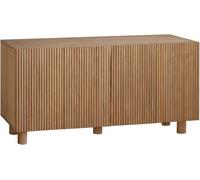 Decowood Aparador de madera de abeto y pino en tono roble medio 152x42cm