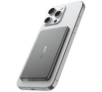 decqle “Air” Power Bank para MagSafe, 5000mAh Ultra Fino Powerbank Inalámbrica Cargador Portátil con Cable USB-C, Sólo para iPhone 17/16/15/14/13/12 Serie US